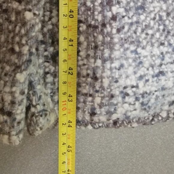 One of a Kind Vintage 1950s - 1960s Wool Blend Handmade Pea Coat - Picture 12 of 12